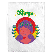 Virgo Sherpa Blanket | Zodiac Series 5 - Beyond T-shirts